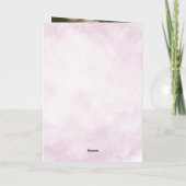 Minimalist Belated Birthday Cards For Sister Karte (Rückseite)