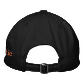 Minimalist Bestickte Baseballkappe (Rückseite)