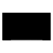 Minimalist Black Cat Silhouette  Magnetische Visitenkarte (Vorderseite)