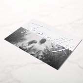 Minimalist Black & White Funny Finally Quote Photo Folieneinladung (Gedreht)