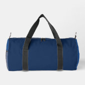 Minimalist Blue Monogram Duffle Bag (Rückseite)