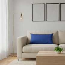 Minimalist blue nautical cushion, Decorative