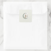 Minimalist Boho Ramadan Moon & Lantern Sticker (Tasche)