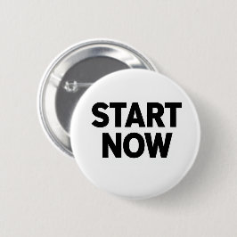 Minimalist bold start now text button