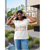 Minimalist Book Lover Design | Cozy Reading Aesthe T-Shirt