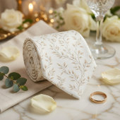 Minimalist Botanical Branches Krawatte