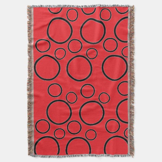 Minimalist Bubbles: Geometric Circle Pattern Decke (Vorderseite Vertikal)