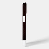 Minimalist Burgundy Zig Zag Geometric Modern Phone Case-Mate iPhone Hülle (Rückseite / Rechts)