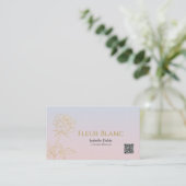 Minimalist Business Card – Classy and Ch Visitenkarte (Stehend Vorderseite)