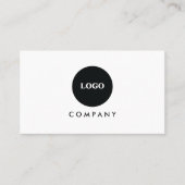 Minimalist Business Card | QR code Visitenkarte (Vorderseite)