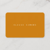 Minimalist Business Cards Visitenkarte (Vorderseite)