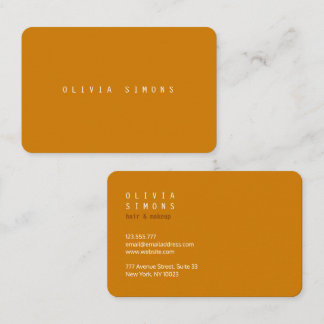 Minimalist Business Cards Visitenkarte