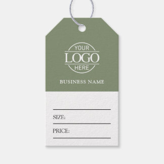 Minimalist Business Logo Clothing Price Hang Tag Geschenkanhänger