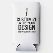 Minimalist Business Office Promotional Blank Selters Dosenkühler (Vorderseite)