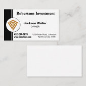 Minimalist Calling Card for Any Business Visitenkarte (Vorne/Hinten)