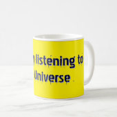 Minimalist Celestial Coffee Mug Kaffeetasse (VorderseiteRechts)