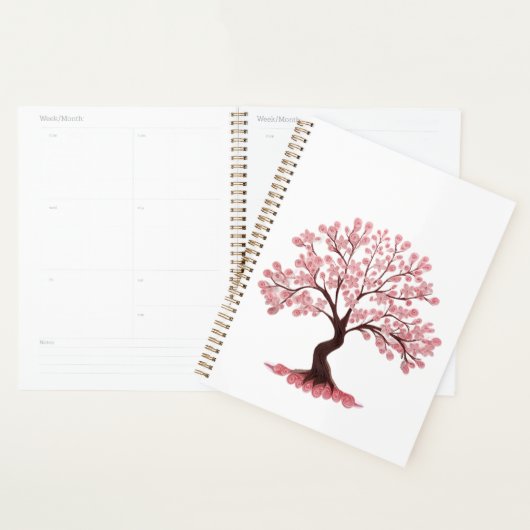 Minimalist Cherry Blossom Tree  Planer (Anzeige)
