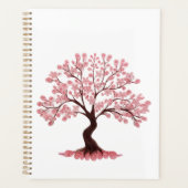 Minimalist Cherry Blossom Tree  Planer (Vorderseite)