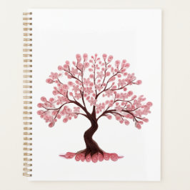 Minimalist Cherry Blossom Tree  Planer