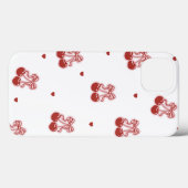 Minimalist Cherry Bow Phone Case iPhone/iPad case (Rückseite (Horizontal))