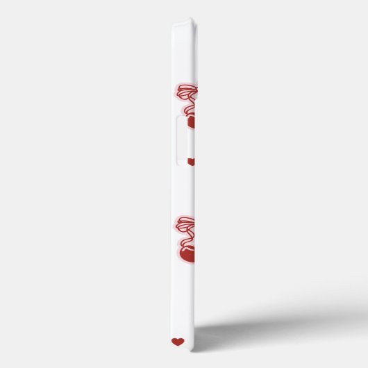 Minimalist Cherry Bow Phone Case iPhone/iPad case (Rückseite / Rechts)