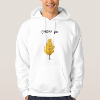 Minimalist Choose Joy Hoodie - Inspirierender Spru