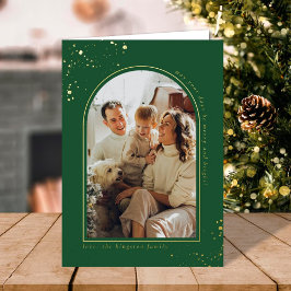 Minimalist Christmas Arch Photo Frame Real