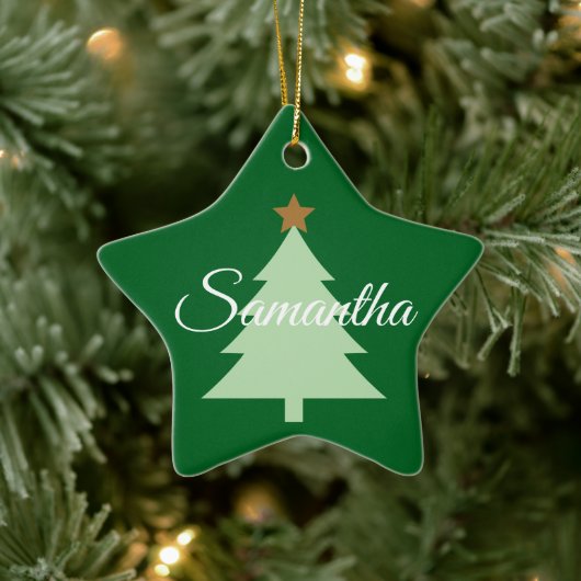 Minimalist Christmas ornament (Baum)