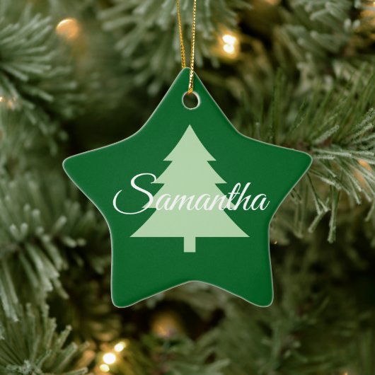 Minimalist Christmas ornament (Baum)