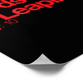 Minimalist Christmas T Shirt - Lords A Leang Q 10  Poster (Ecke)