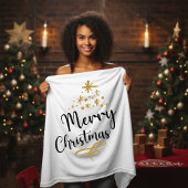 Minimalist Christmas Tree - Festive and Simple Fleecedecke