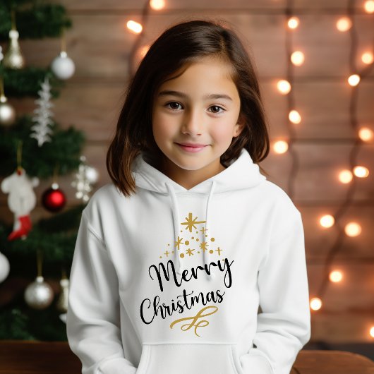 Minimalist Christmas Tree - Festive and Simple Hoodie