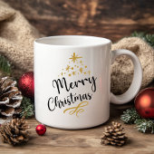 Minimalist Christmas Tree - Festive and Simple Tasse