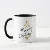Minimalist Christmas Tree - Festive and Simple Tasse (Links)