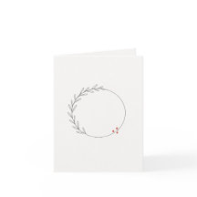 Minimalist Christmas Wreath