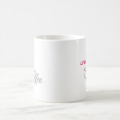 Minimalist Coffee Mug Gift Idea for Coffeeholics Kaffeetasse (Mittel)