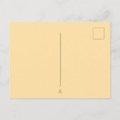 Minimalist Coffee Quote Postcard | Funny Good Inte Postkarte (Rückseite)