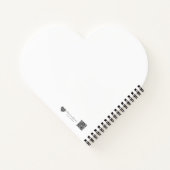 Minimalist Continuous Line Art Planner Notizblock (Rückseite)