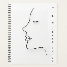 Minimalist Continuous Line Art Planner Planer