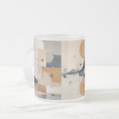 Minimalist Corporate Mug – Modern Business Gift Mattglastasse (Vorderseite Links)