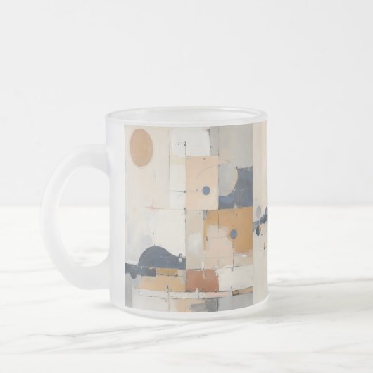 Minimalist Corporate Mug – Modern Business Gift Mattglastasse (Links)