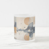 Minimalist Corporate Mug – Modern Business Gift Mattglastasse (Mittel)