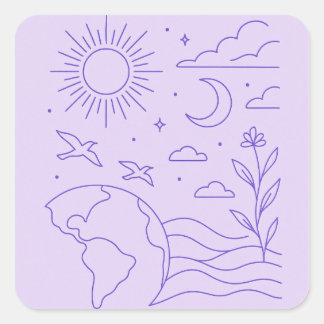 Minimalist Creation Sticker