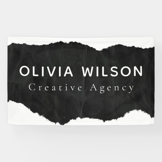 Minimalist Creative Agency Modern Business Promo Banner (Horizontal)