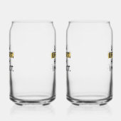 Minimalist Crown "Low Effort High Impact" Dosenglas (Links)