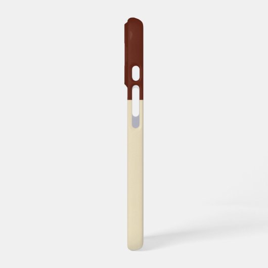 Minimalist Cup with Retro Steam iPhone 16 Hülle (Linke Seite)