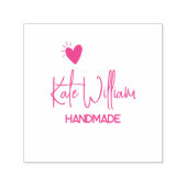 Minimalist Custom heart handmade by  Permastempel (Design)