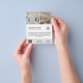 Minimalist Custom Logo Photo Business Flyer (Gruppe)