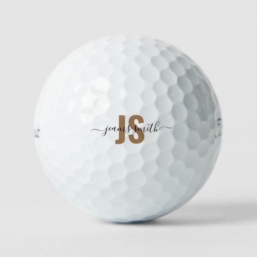 Minimalist Customize Golfball (Vorderseite)