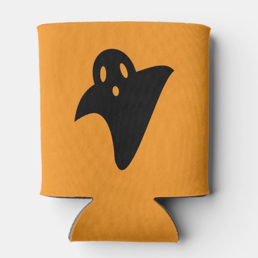 Minimalist cute ghost  dosenkühler (Rückseite)